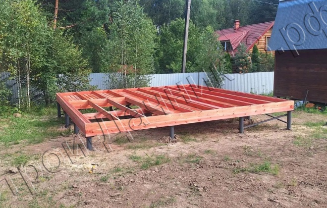 4 Каркасный дом Д–19, 6x6 м, 36 М², Тульская область, Заокский район, КП Наткино (17)